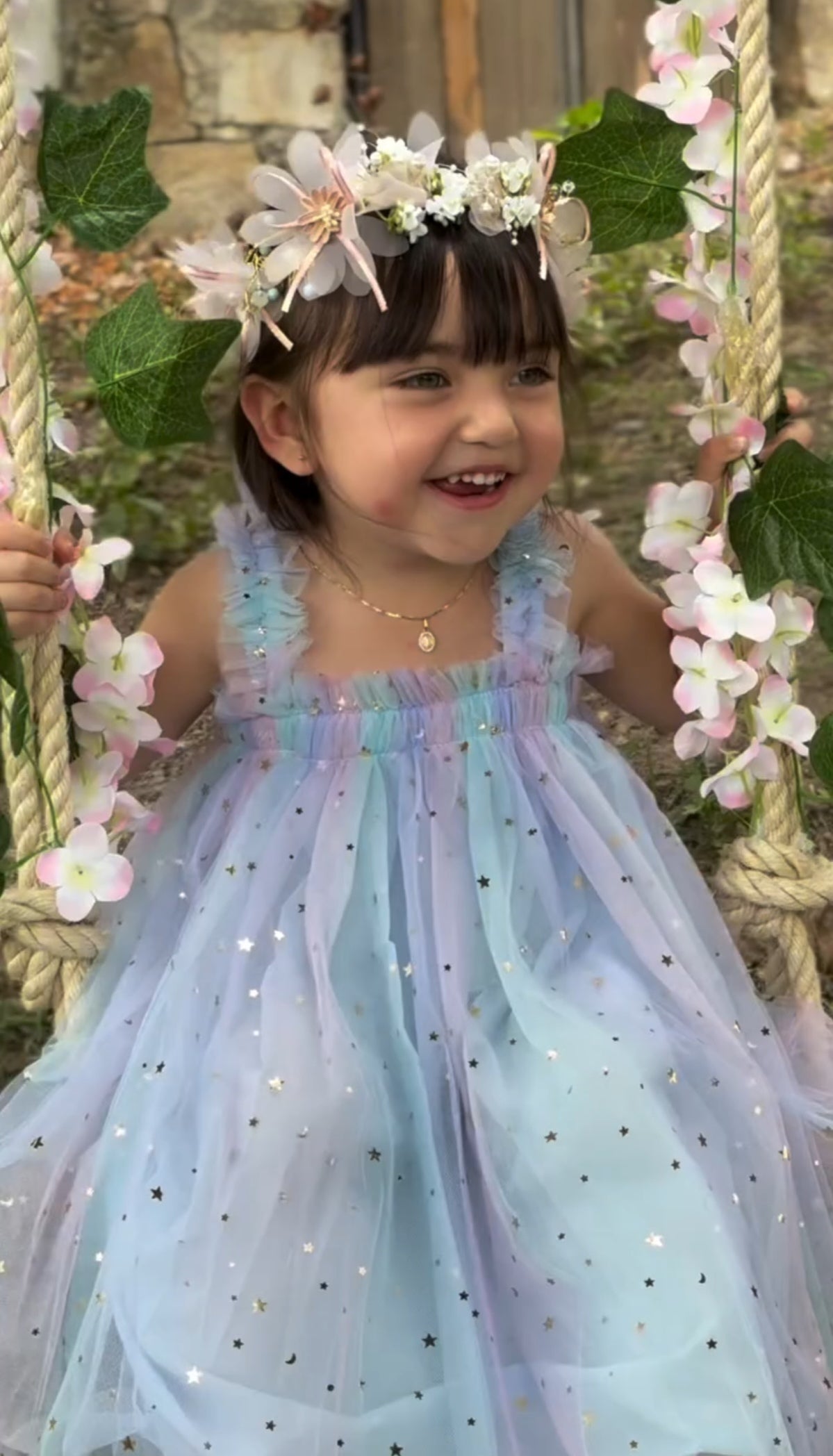 Vestido estrella celeste