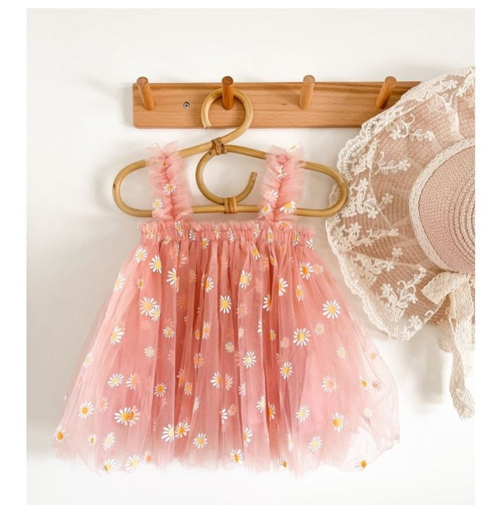 Vestido Daisy margarita rosa