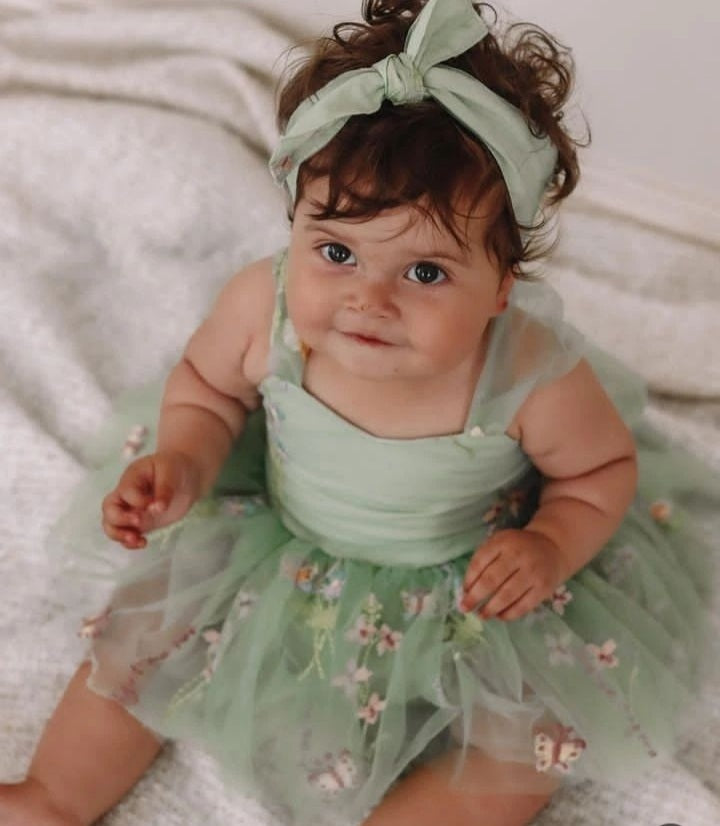 Vestido sugar plum menta