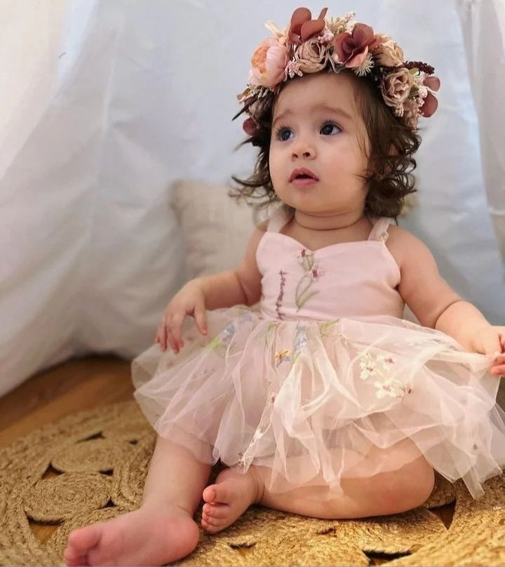 Vestido sugar plum rosa
