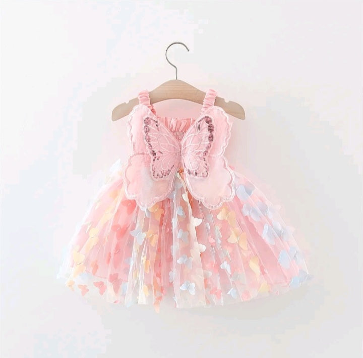 Vestido hada mariposa 3D