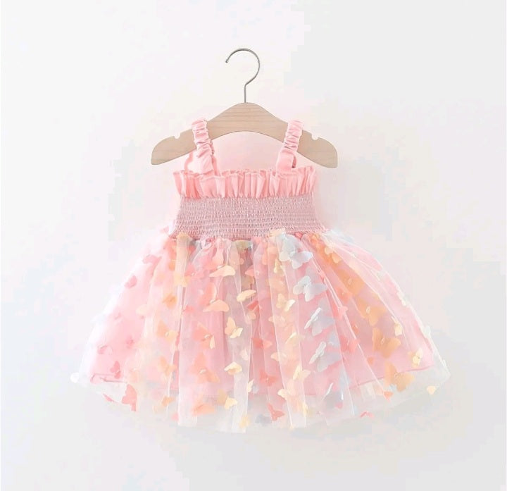 Vestido hada mariposa 3D
