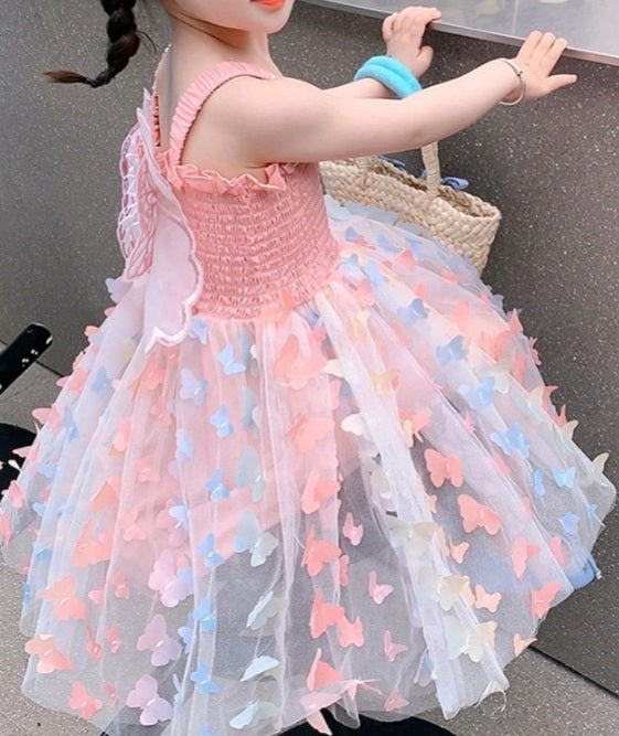 Vestido hada mariposa 3D