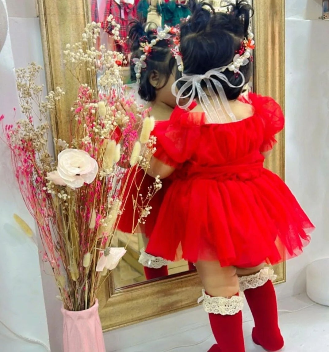 Vestido Fairy rojo