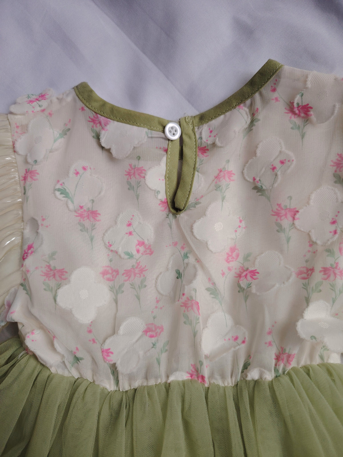 Vestido olivo