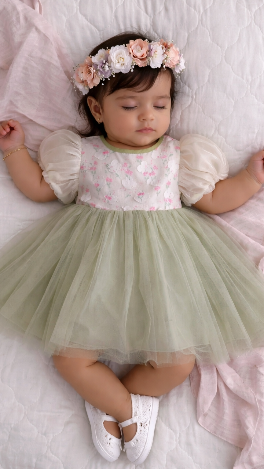 Vestido olivo
