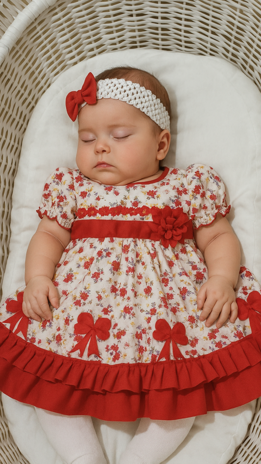 Vestido huasa china Rojo