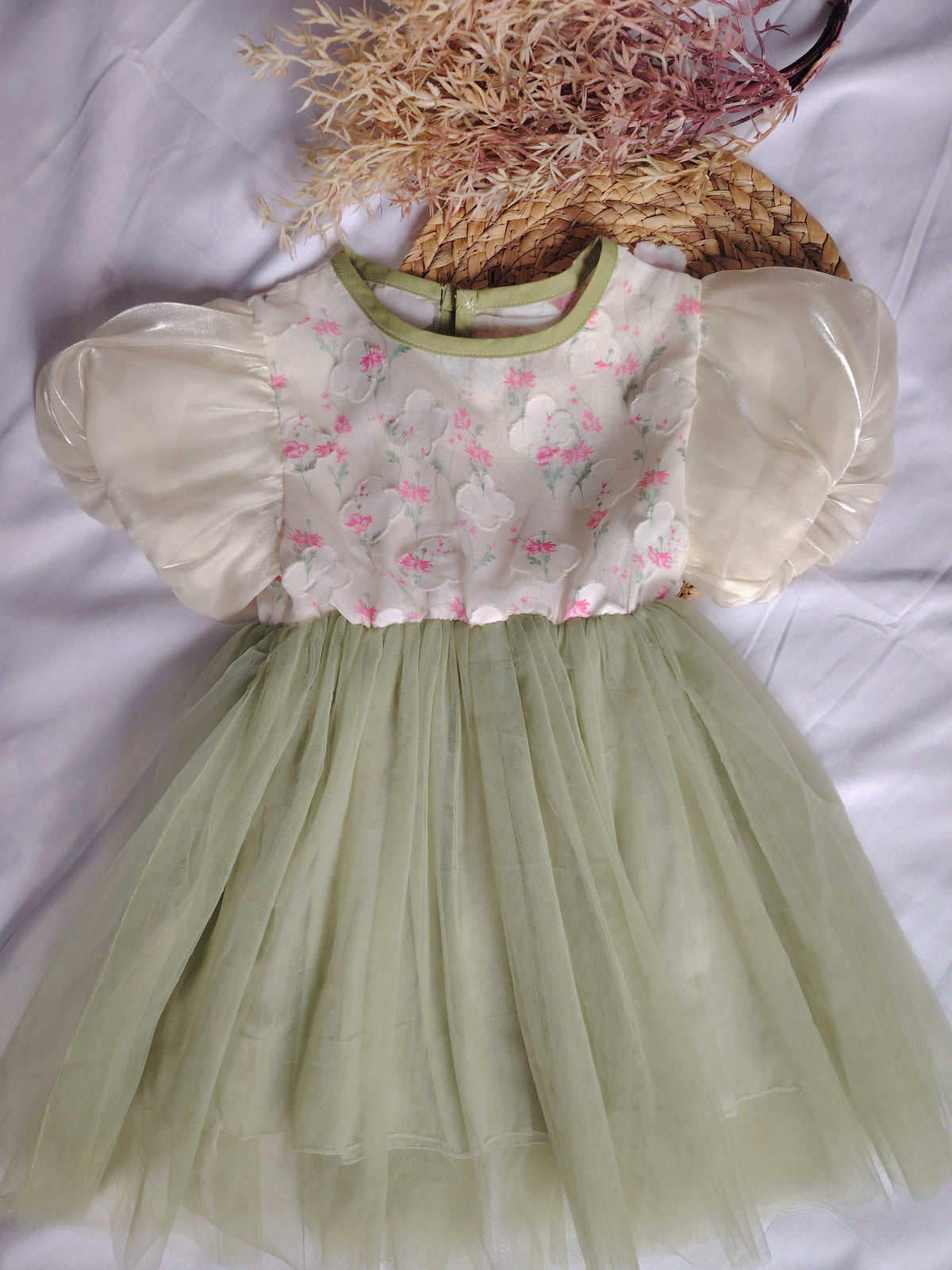 Vestido olivo