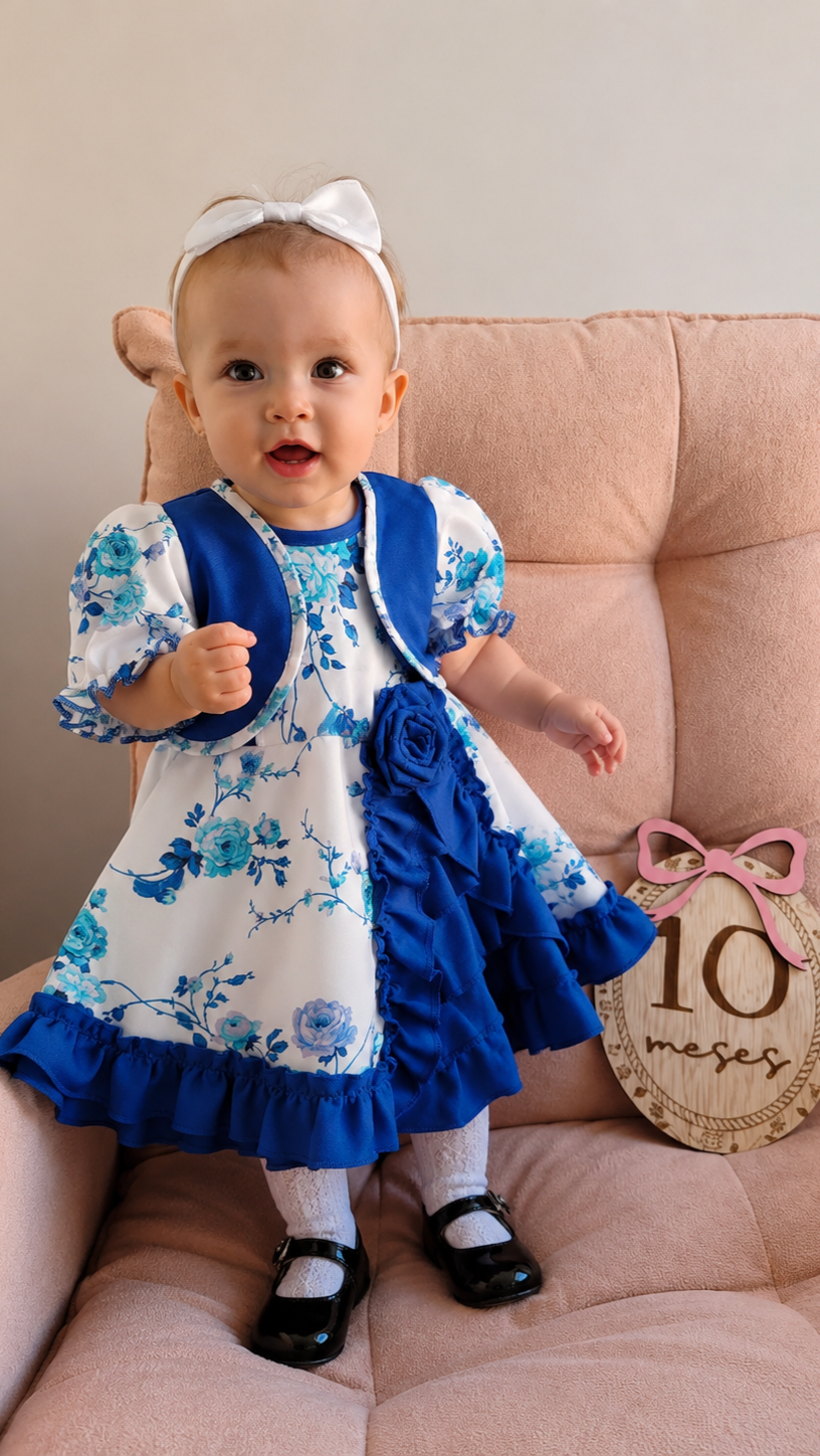 Vestido china chaleco