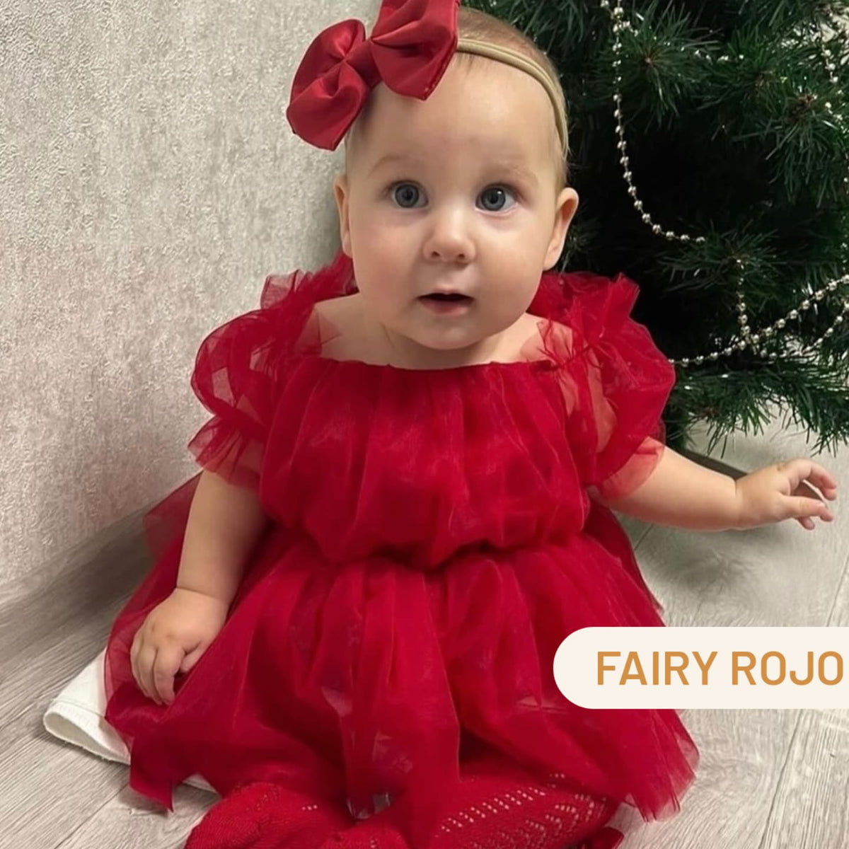 Vestido Fairy rojo