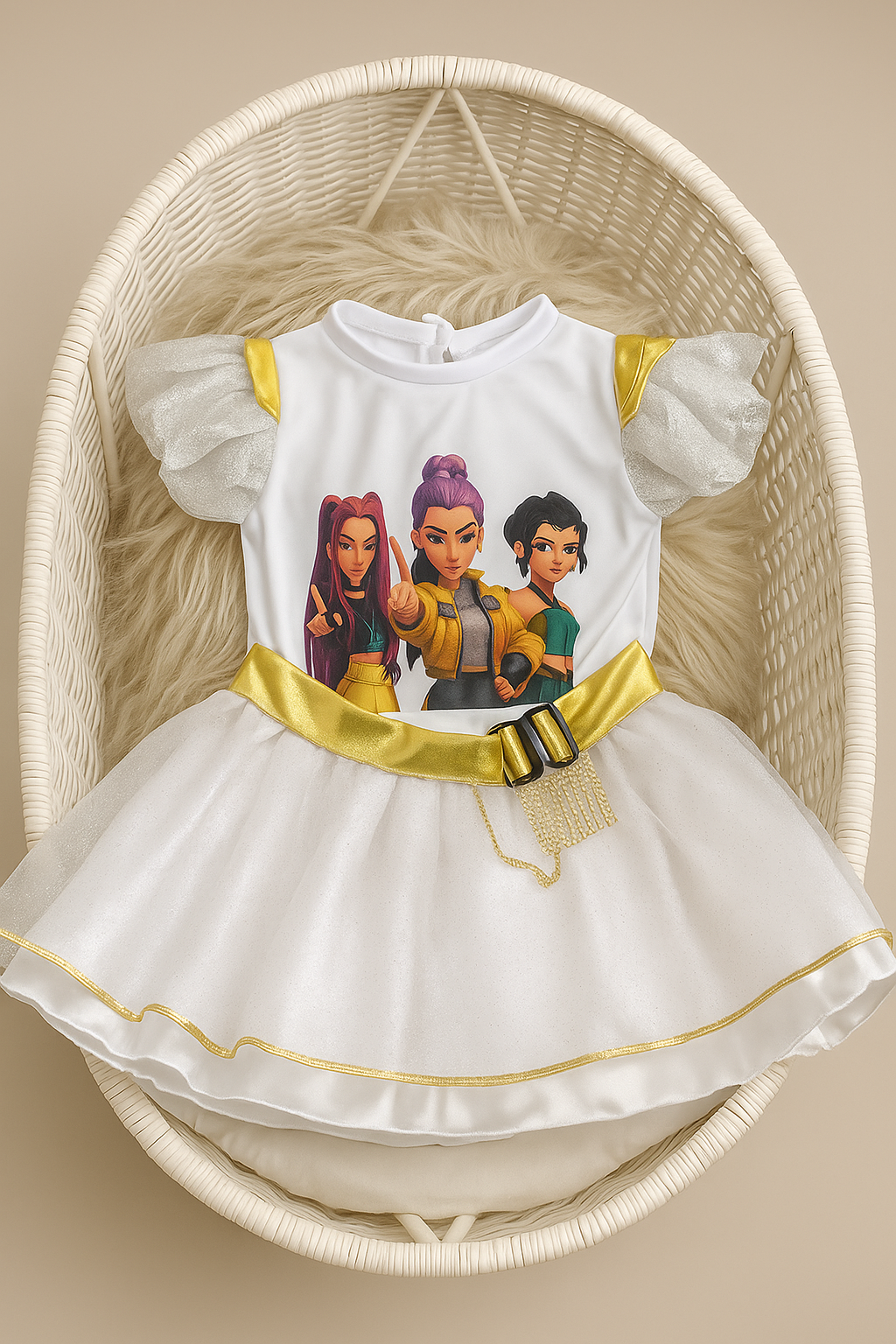Vestido Guerreras kpop