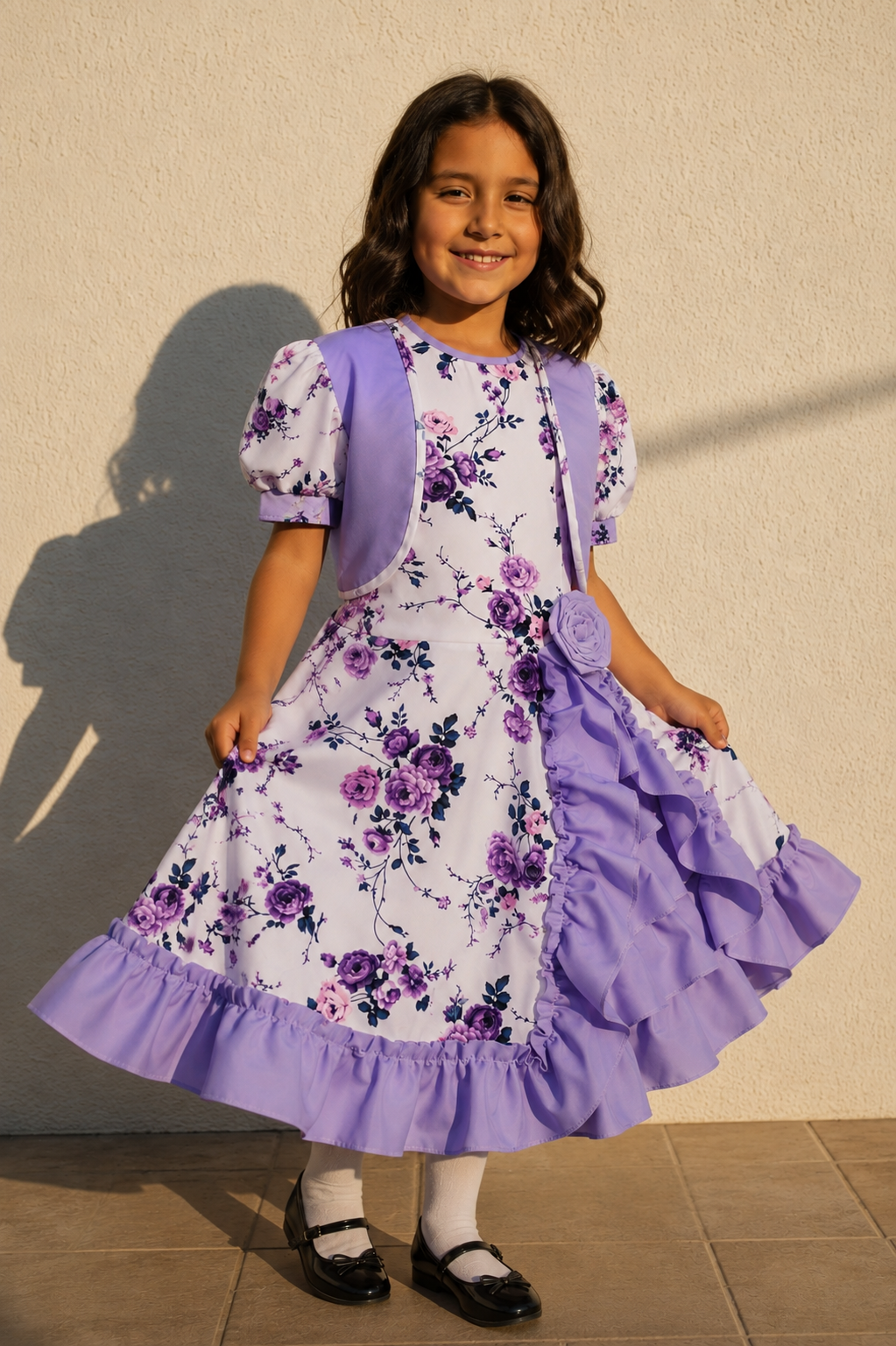 Vestido china niña